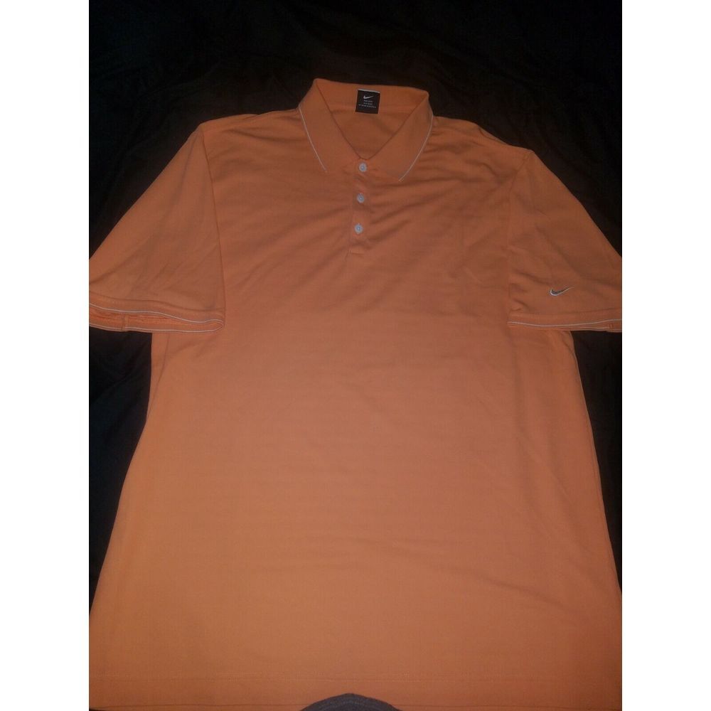 Nike Fit Dry Golf Polo XL‎ ORANGE
